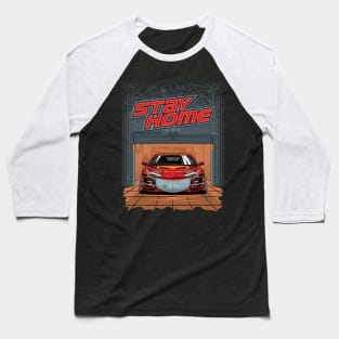 Toyota Supra Stay Home Baseball T-Shirt